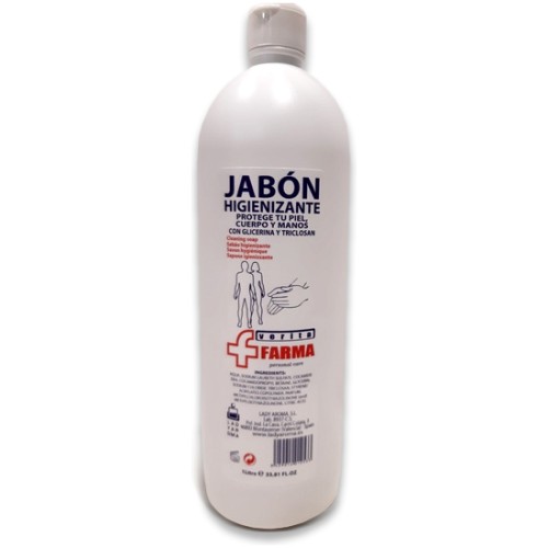 Jabón Higienizante Verita Farma Cuerpo Y Manos 1 Litro