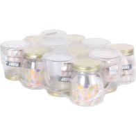 75cl Glass Jar with Flexy Lid 10.5x126cm for Storage
