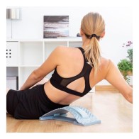 Soporte Corrector de Estiramiento Lumbar con Puntos de Presión y Magnéticos