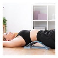Soporte Corrector de Estiramiento Lumbar con Puntos de Presión y Magnéticos