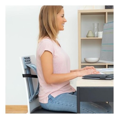 Soporte Corrector de Estiramiento Lumbar con Puntos de Presión y Magnéticos