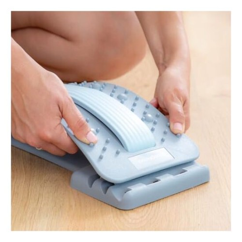 Soporte Corrector de Estiramiento Lumbar con Puntos de Presión y Magnéticos