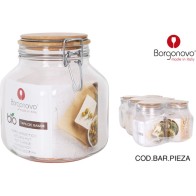 Hermetic Jar - Primizie 2000cc Bamboo Lid
