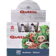 Glass Oil Dispenser 250ml Quttin