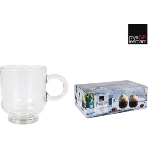 Set of 6 22cl Cappuccino Cups for Elegant Serving