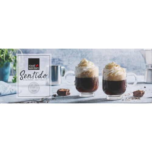 Set of 6 22cl Cappuccino Cups for Elegant Serving