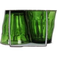 Set 4 Vaso 31cl Verde Picardie