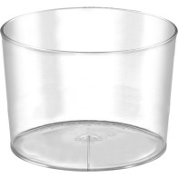 Set of 12 Small Plastic Glasses 230cc PS Algon