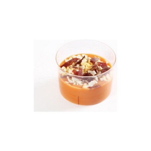 Set of 12 Small Plastic Glasses 230cc PS Algon