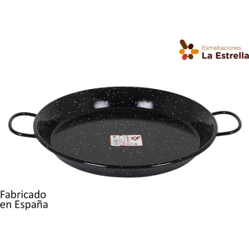 Paellera Valenciana 34cm Jaspeada