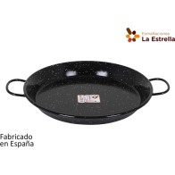 Paellera Valenciana 34cm Jaspeada