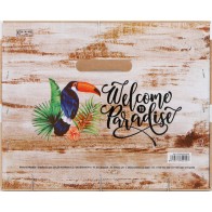 Caja Wood Brillo 44x28.5x23 Paradise Confortime