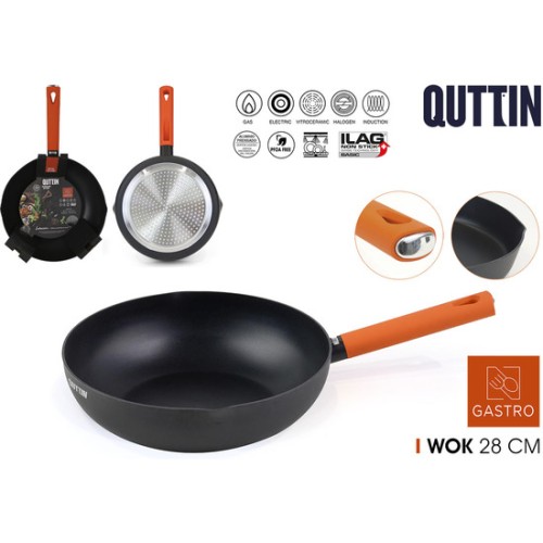 Gastro Quttin 28cm Wok Pan