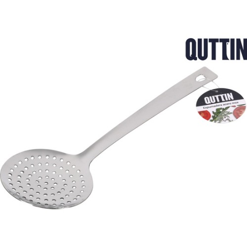 Stainless Steel Slotted Spoon 33cm Quttin
