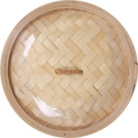 Vaporera de bambú de 2 pisos Quttin para cocina saludable