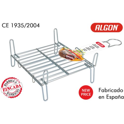 Parrilla Barbacoa Doble 25x25cm para Asados Perfectos