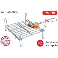 Parrilla Barbacoa Doble 25x25cm para Asados Perfectos