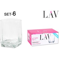 Set of 6 320cc Water Glasses Tuana