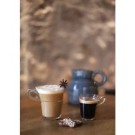 Set of 6 Stackable Coffee Cups 22cl