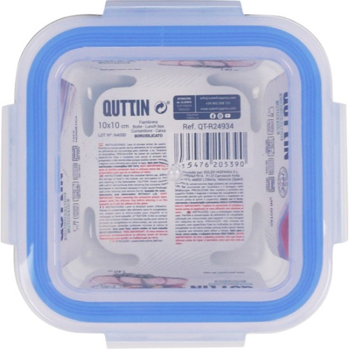 Square Lunch Box 10x10cm