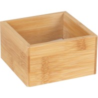 Bamboo Organizer Box 9x9x5cm