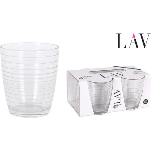 Set 4 Vasos 340cc Apollon