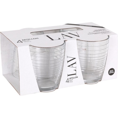 Set of 4 Apollon 340cc Glasses