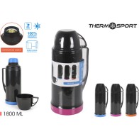 1.80L Plastic Thermos with Cup for Outdoor Use