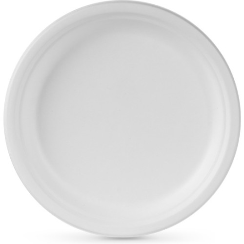 Set of 25 Bio Round Plates 25cm