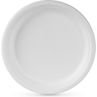 Set of 25 Bio Round Plates 25cm