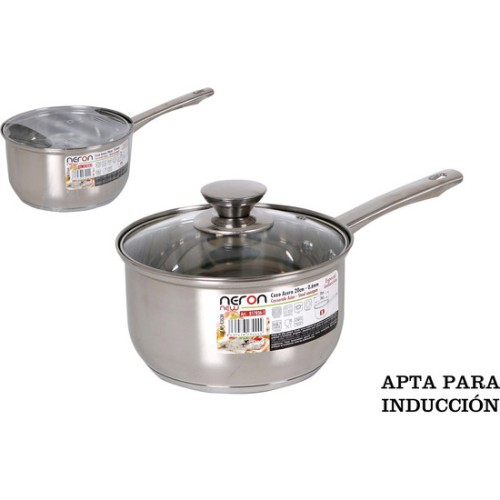 18cm Induction Saucepan with Lid