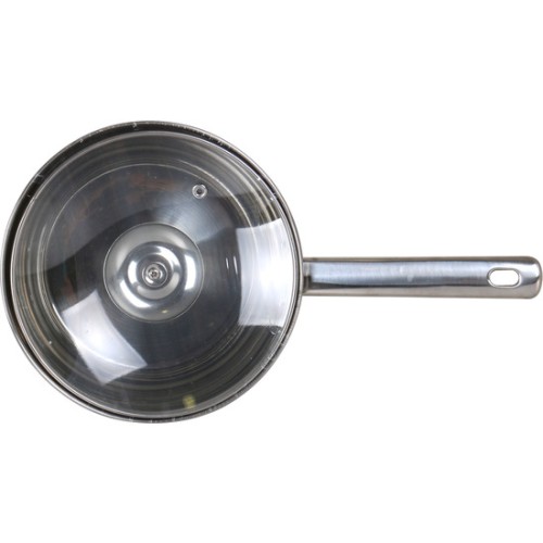 Cazo 18cm Acero Inducción Con Tapa