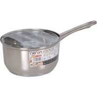 Cazo 18cm Acero Inducción Con Tapa