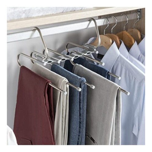 20 Perchas Múltiples Para Pantalones 5 en 1 Havs