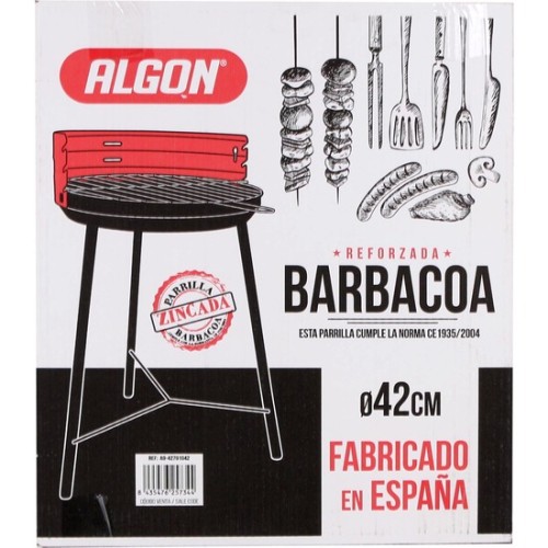 Round Barbecue with Reinforcement 42cm Algon