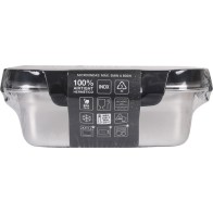 Steel Food Container 0.6L Microwave Oven Quttin