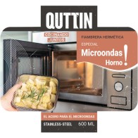Steel Food Container 0.6L Microwave Oven Quttin