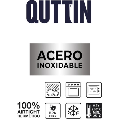 Fiambre Acero 2.6L Microondas Quttin