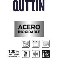 Fiambre Acero 2.6L Microondas Quttin