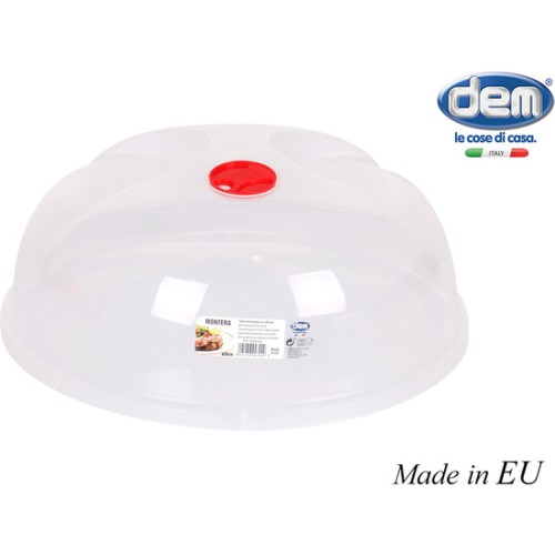 Tapa Microondas Transparente 26cm con Válvula