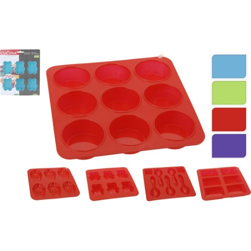 Bear-Shaped Cake and Chocolate Molds