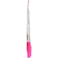Pincel Silicona Mango Clear 22cm Privilege