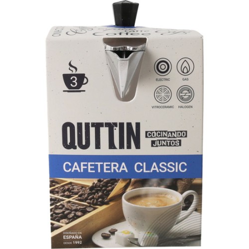 Classic Quttin 3-Cup Coffee Maker