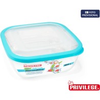 1600ml Softlock Hermetic Square Container