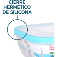 1600ml Softlock Hermetic Square Container