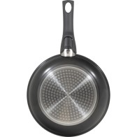 Set of 2 Click and Cook Frying Pans 24 + 28 cm Black