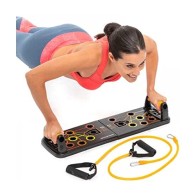 Tabla De Flexiones Con Bandas De Resistencia