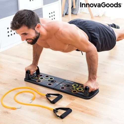 Tabla De Flexiones Con Bandas De Resistencia