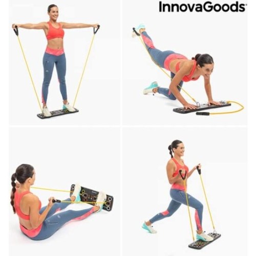 Tabla De Flexiones Con Bandas De Resistencia