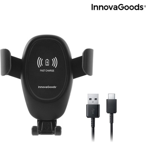 Soporte De Móvil Con Cargador Inalámbrico Para Coches Wolder Innovagoods